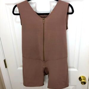 Compression garment bodysuit jumpsuit shape wear , size large